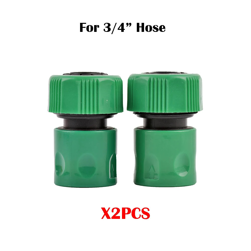 1/2 3/4 Thread 2-way Tap Hose Water Splitter Garden Tap Y Splitter Watering Fittings Adjustable Switch Joints