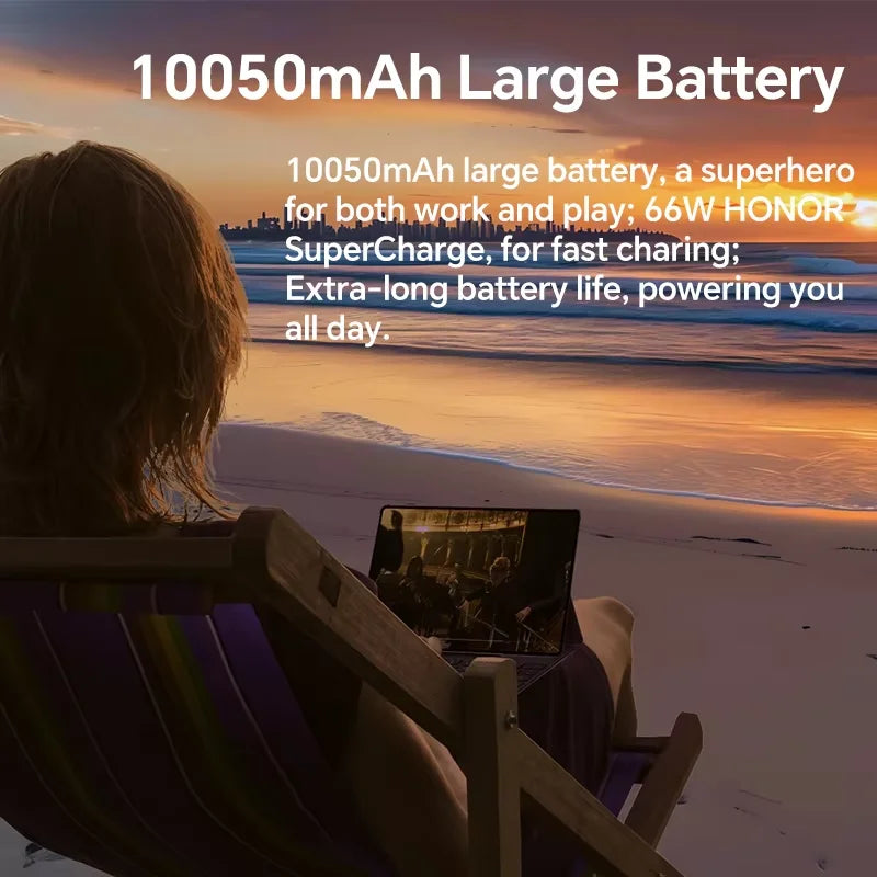 HONOR MagicPad 2 EU Version tablet android 12.3" OLED Screen  Snapdragon 8s Gen 3 CPU 13MP Rear Camera 10050mAh Battery