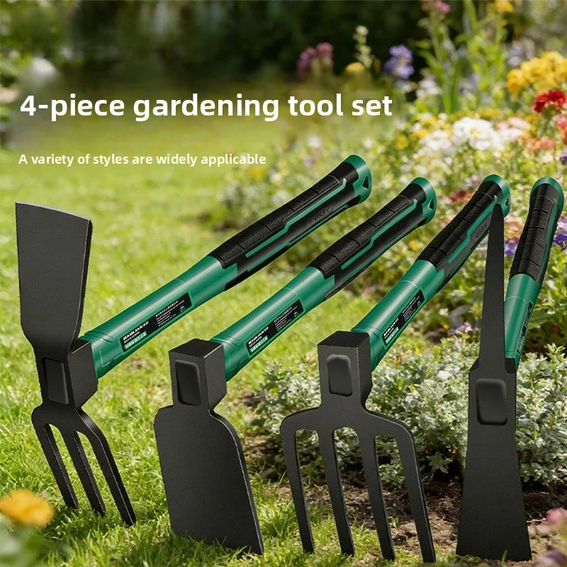Multifunctional Outdoor Pickaxe  4.6mm Thickness Gardening Tools ,Durable Hoe,Rake,Pickaxe for Digging Planting Weeding