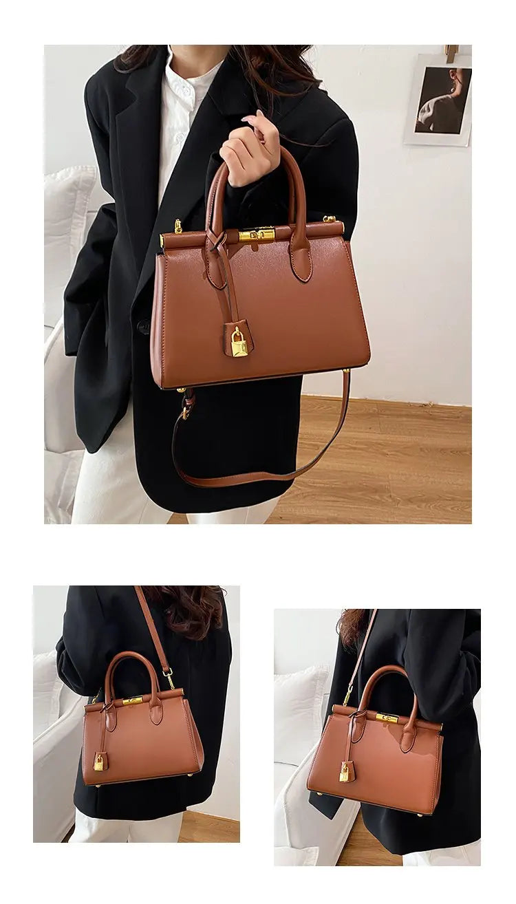 Stylish Large Single Shoulder Bag For Women 2026 Spring Collection Zipper Closure Handbag Ladies Shoulder Tote Purse