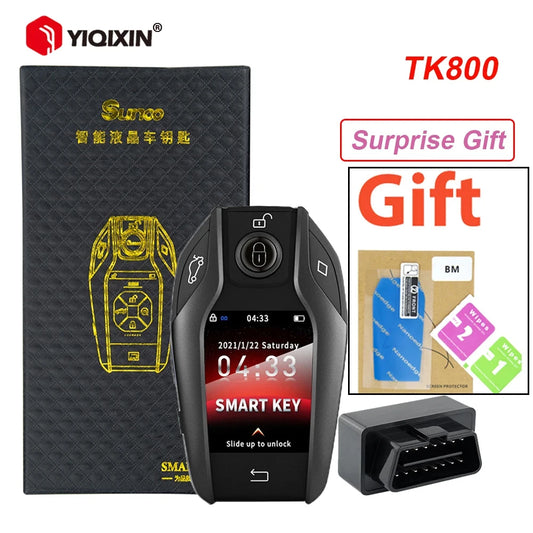 TK800 Universal LCD Smart Car Key For BMW/Benz/Audi/Toyota/Land Rover/Cadillac/Lexus/Ford/KIA Modified Remote Key