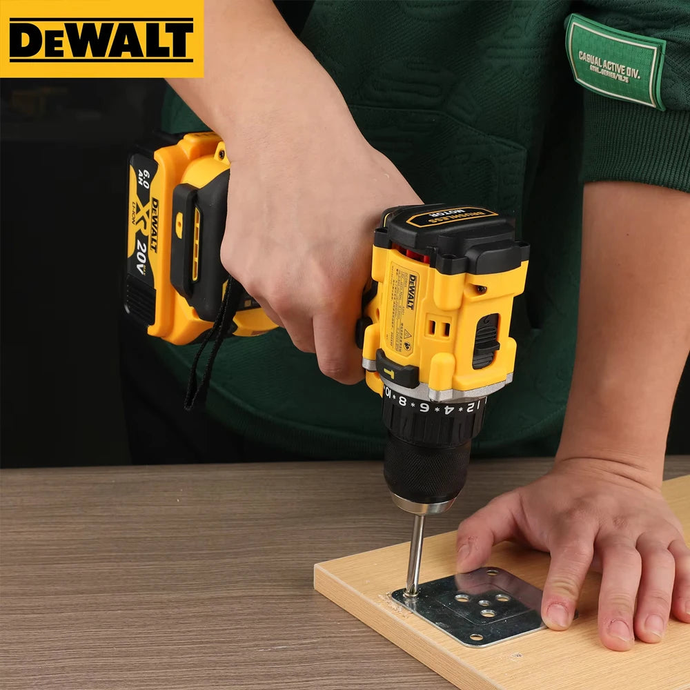DEWALT Lithium Battery 20V Rechargeable Brushless Compact Electric Screwdriver Hand Drill Impact Drill DCD805