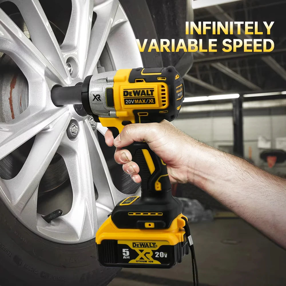 Dewalt DCF880 3300RPM Brushless Impact Wrench High Torque Cordless Electric Wrench Tire Repair Tool Rechargeable Power Tools