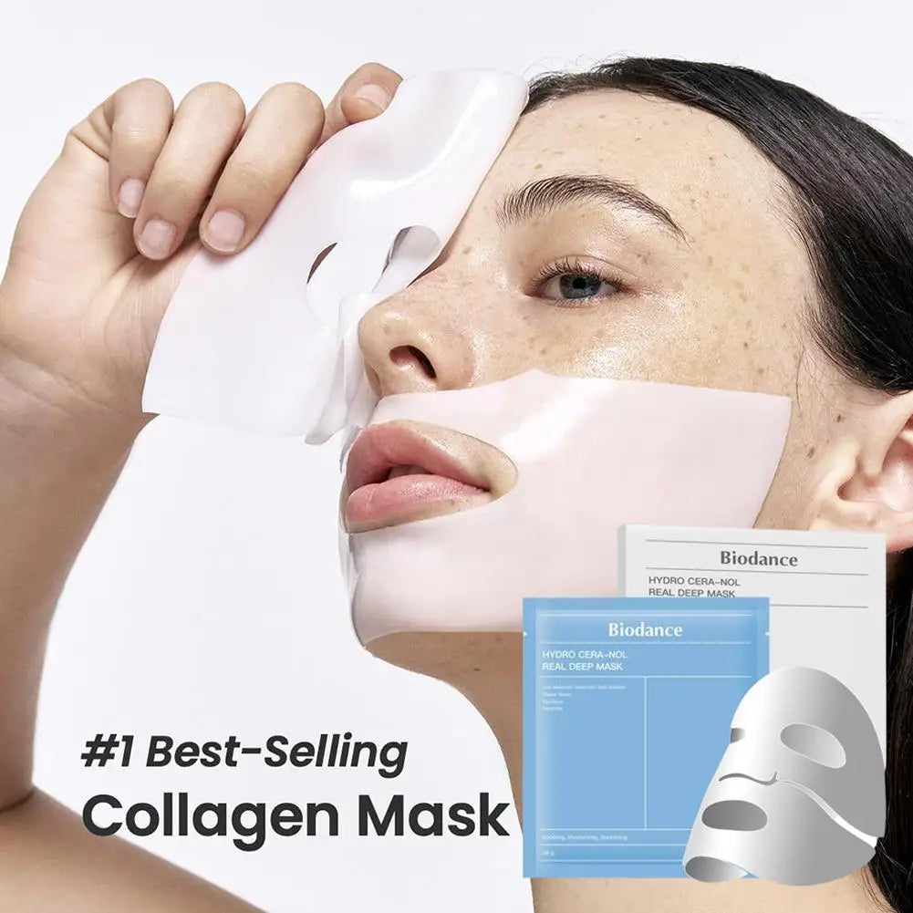 Korean Biodance Bio-Collagen Patch Mask Moisturizing Anti-wrinkle Shrink Pores And Brightening Antioxidant Genuine Product