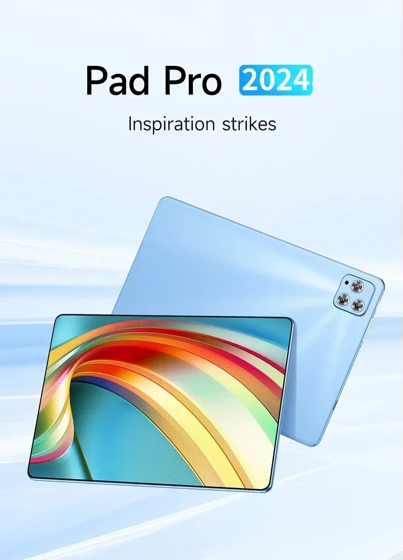 Original Tablet iPad Air Pro 12 Inch 22GB RAM 2TB ROM tablet Android 14 Core Pad Tablet PC Phone Dual Wifi tablette android