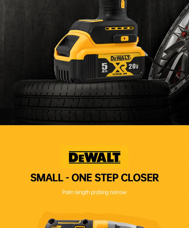 Dewalt DCF880 3300RPM Brushless Impact Wrench High Torque Cordless Electric Wrench Tire Repair Tool Rechargeable Power Tools
