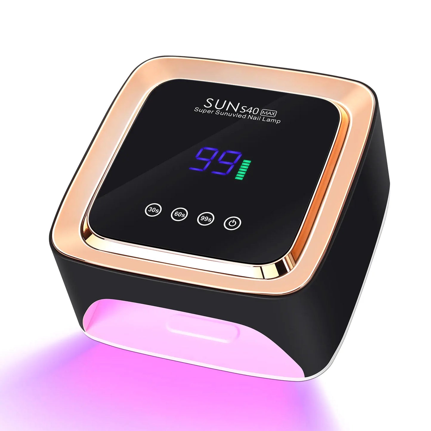 180W Cordless UV LED Nail Lamp With LCD Display Wireless 57LEDS Nail Drying Lamp For Drying Polish Gel Rechargeable Salon Tools