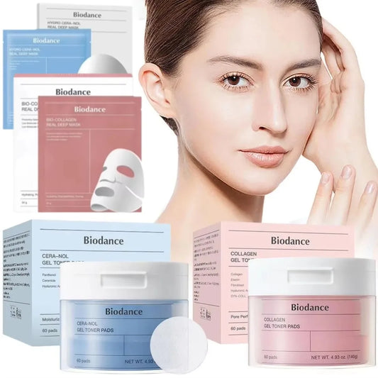 Biodance Collagen Moisturizing Care Essence Low Molecular Transparent Acid Deep Penetration Face Mask Korean Original Skin Care