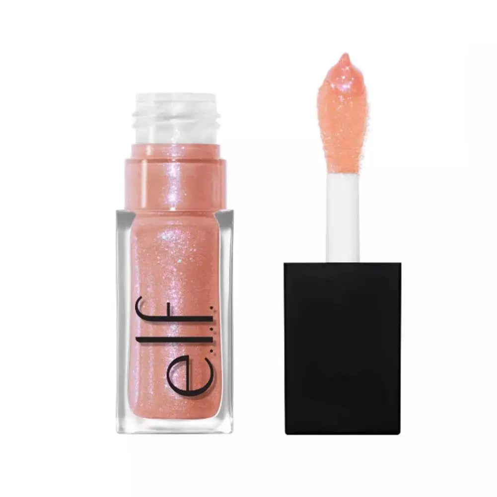 Lip Gloss Shiny Crystal - Long-Lasting Lustrous Lip Color Hydrating Non-Sticky Gluten-Free Beauty Cosmetic for Daily Makeup Look