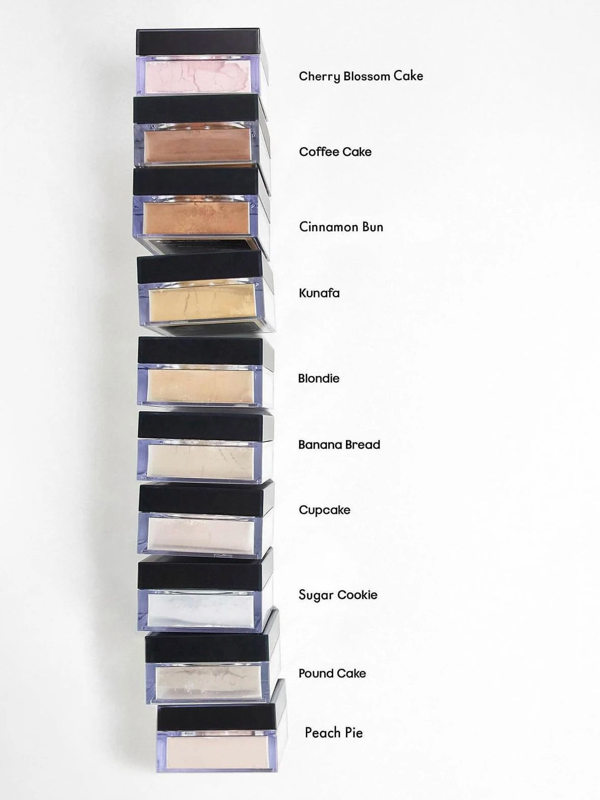 Huda Beauty Loose Powder Baked Setting Long Lasting Control Oil Formal Makeup Powder Face Matte Waterproof Brightening Concealer