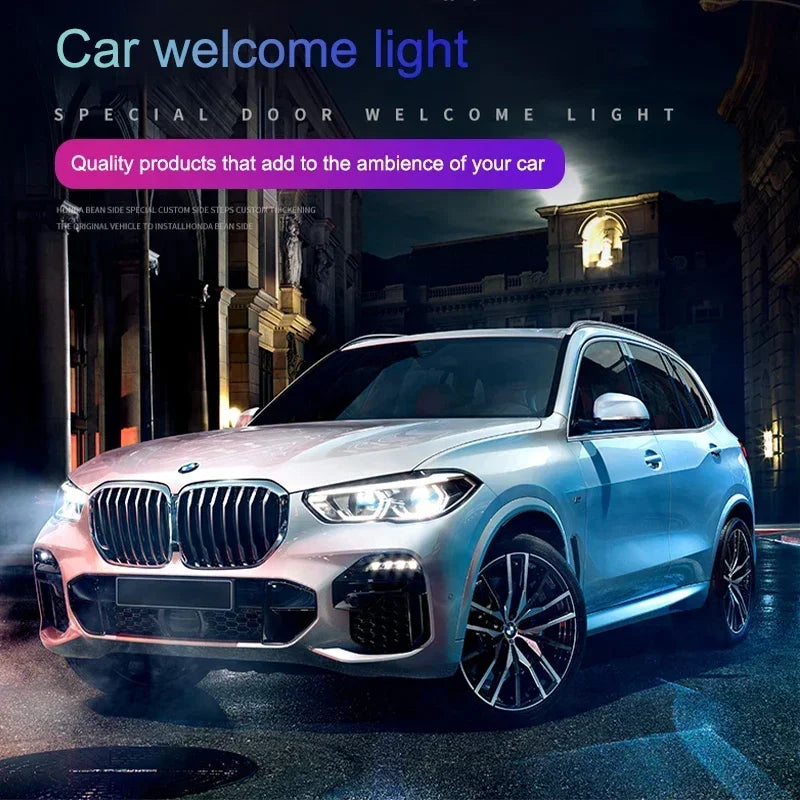LED Car Door logo Projector Lamps Welcome Light For BMW E90 E91 E92 E93 E60 E61 F10 F07 E63 E64 F12 F13 F30 E87 F20 Accessories