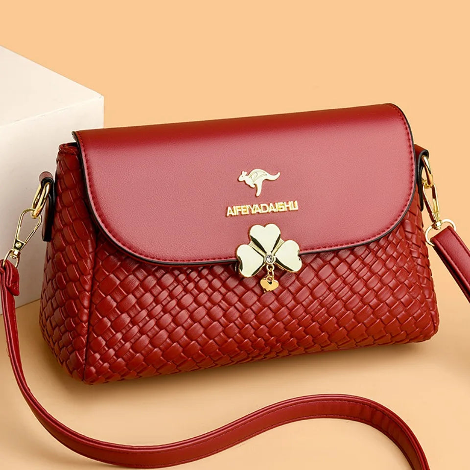 Luxury Handbags Women Bags Designer Crossbody Bags for Women 2025 High Quality Soft Knitting Leather bags Shoulder Bag Sac New