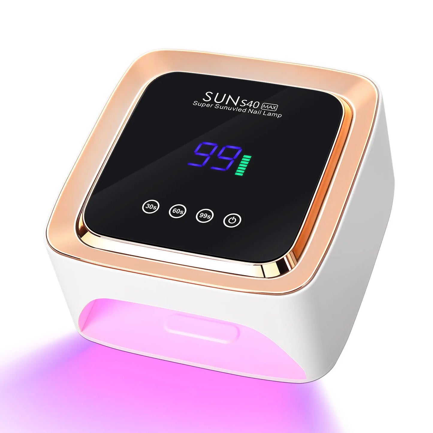180W Cordless UV LED Nail Lamp With LCD Display Wireless 57LEDS Nail Drying Lamp For Drying Polish Gel Rechargeable Salon Tools