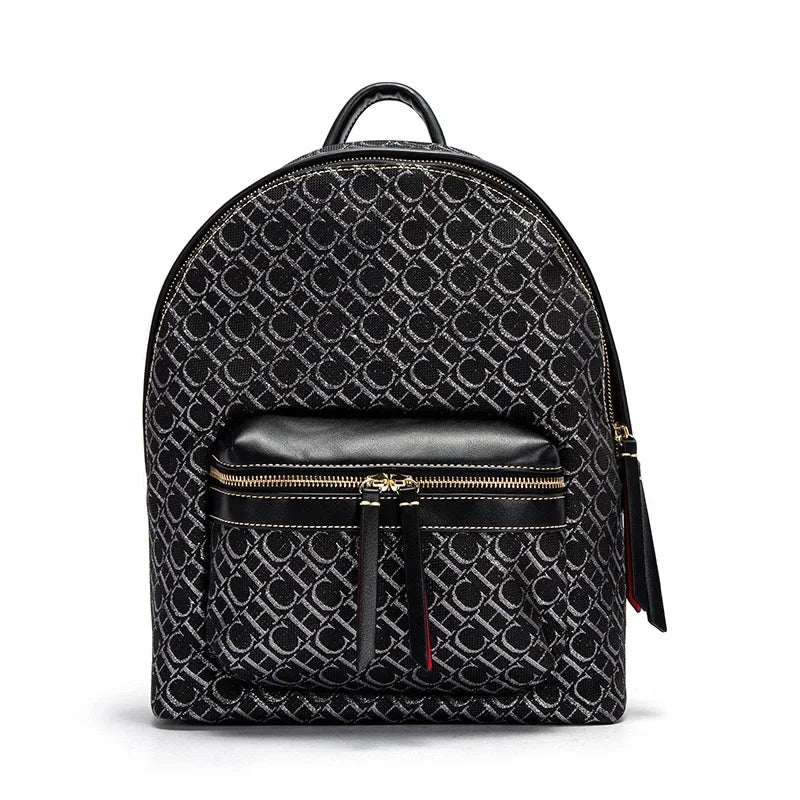 CH Luxury Brand Backpack New Designer Large Capacity Fashionable Versatile Campus Bag for Male and Female Students