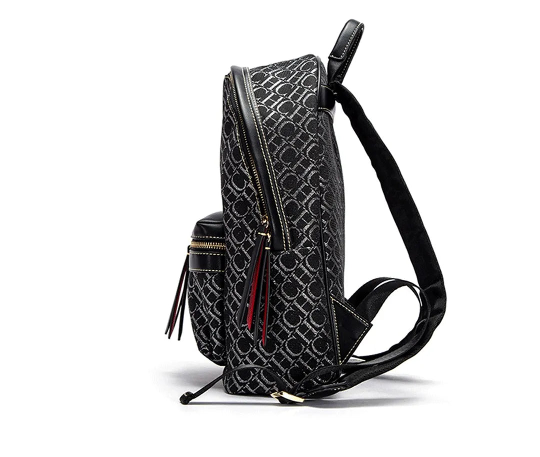 CH Luxury Brand Backpack New Designer Large Capacity Fashionable Versatile Campus Bag for Male and Female Students