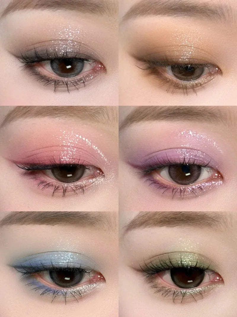 Charlotte Tilbury Aesthetic Scenery Eye Shadow Starlight Pink Soft Light Bicolor Disc Two Color Love Treasure Box Powder Blusher