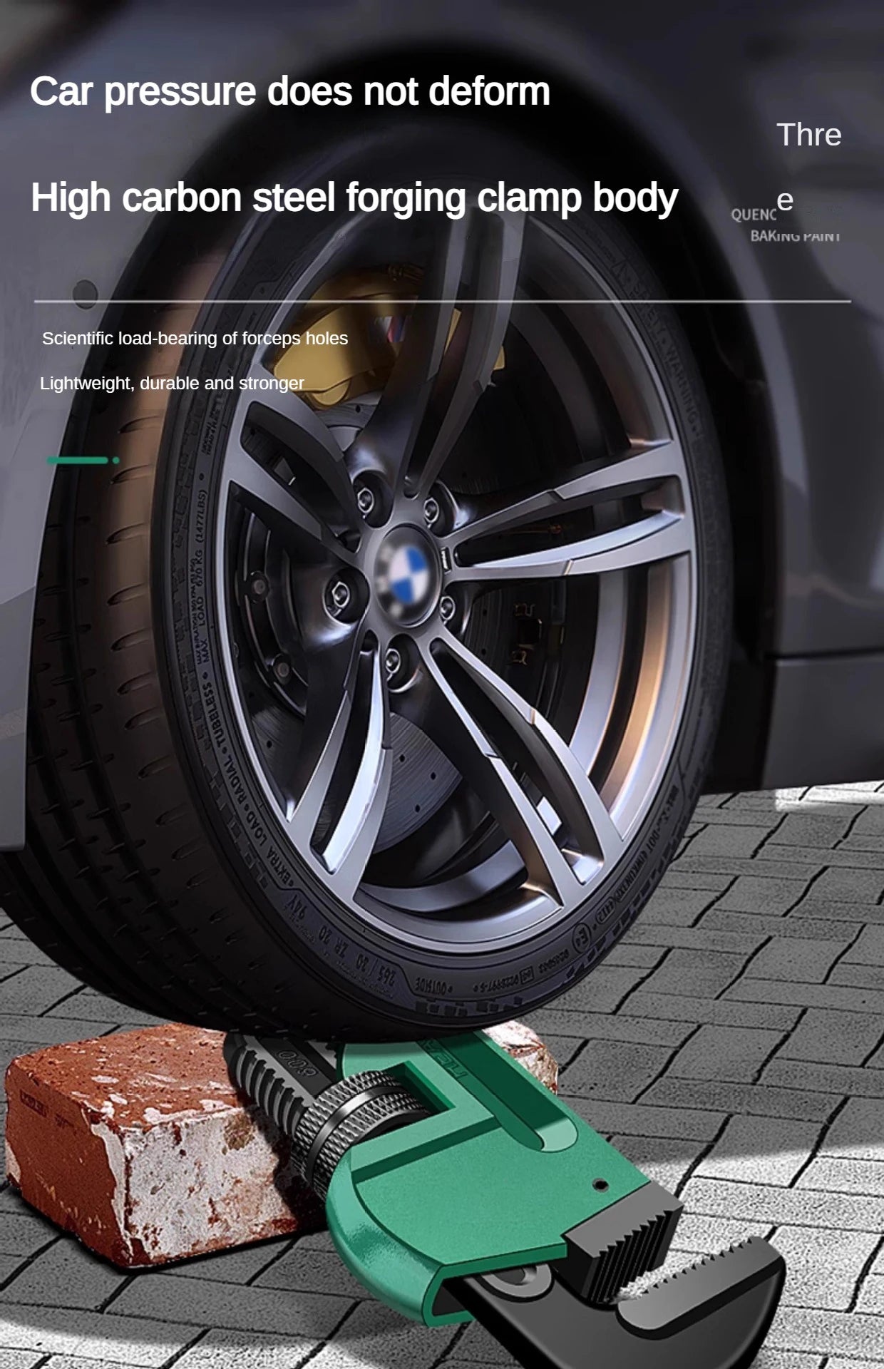 Heavy Duty Pipe Pliers Industrial Plumbing Wrenches Torque Wrench Universal Plumbing Removal and Installation Tool Hand Tools