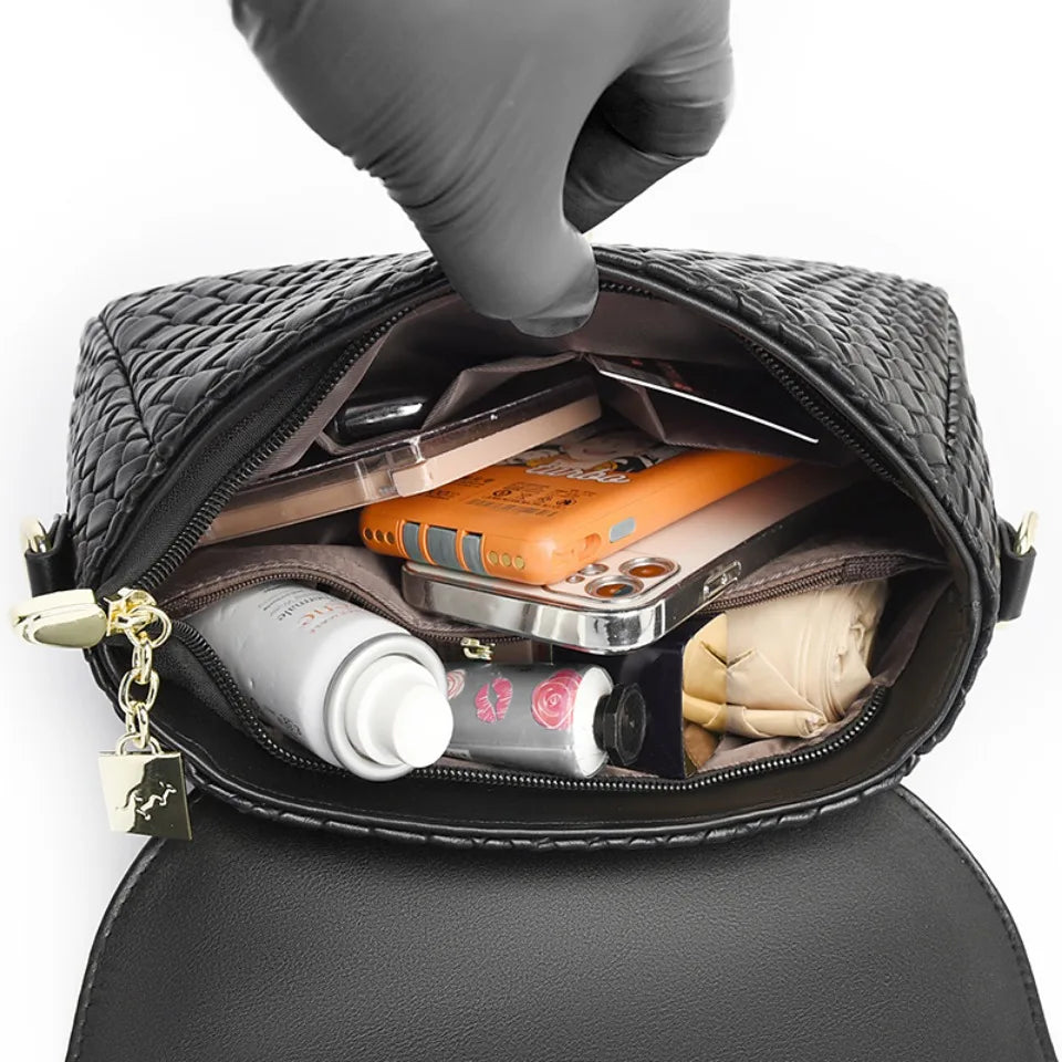 Luxury Handbags Women Bags Designer Crossbody Bags for Women 2025 High Quality Soft Knitting Leather bags Shoulder Bag Sac New