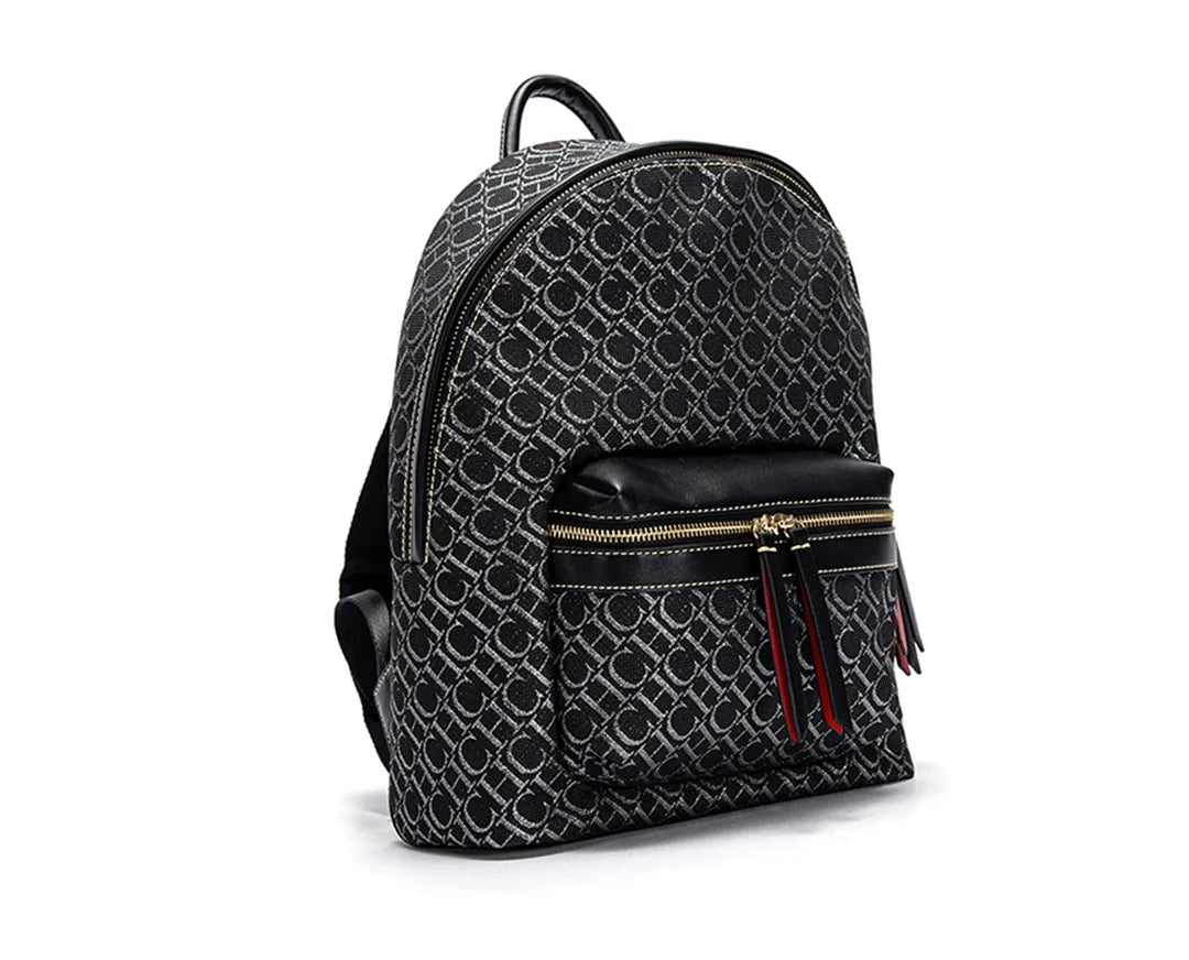 CH Luxury Brand Backpack New Designer Large Capacity Fashionable Versatile Campus Bag for Male and Female Students