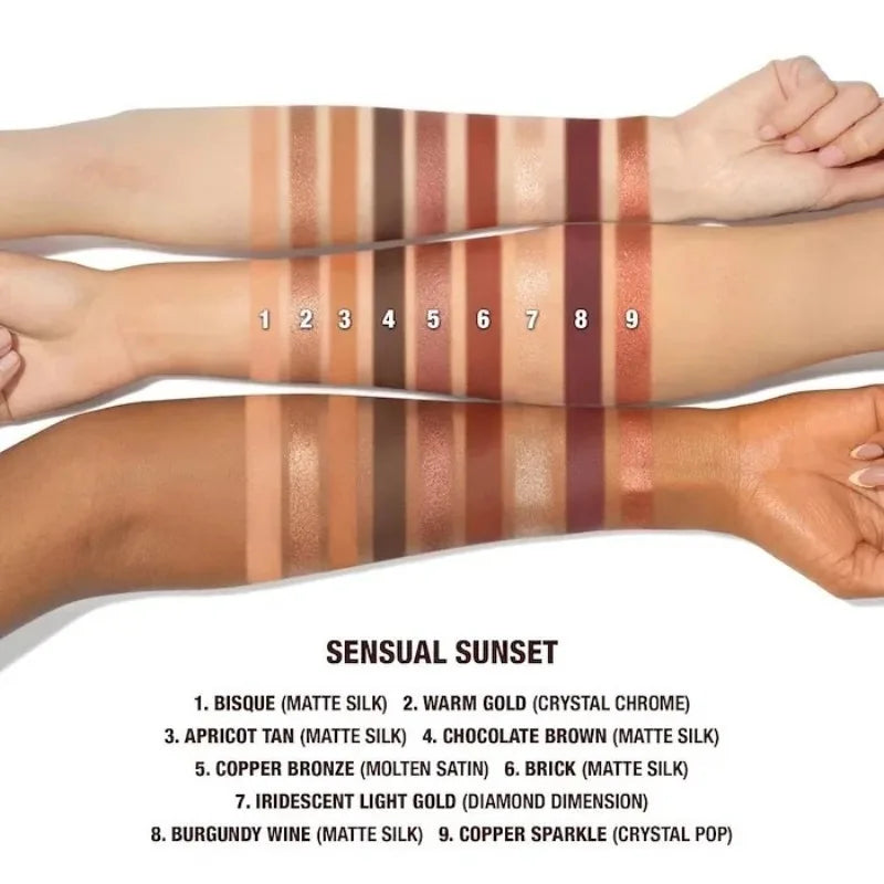 Charlotte Tilbury Aesthetic Scenery Eye Shadow Starlight Pink Soft Light Bicolor Disc Two Color Love Treasure Box Powder Blusher