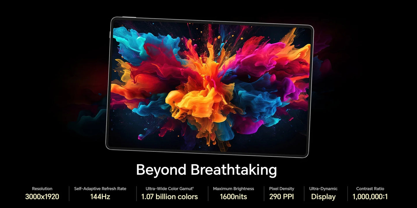 HONOR MagicPad 2 EU Version tablet android 12.3" OLED Screen  Snapdragon 8s Gen 3 CPU 13MP Rear Camera 10050mAh Battery