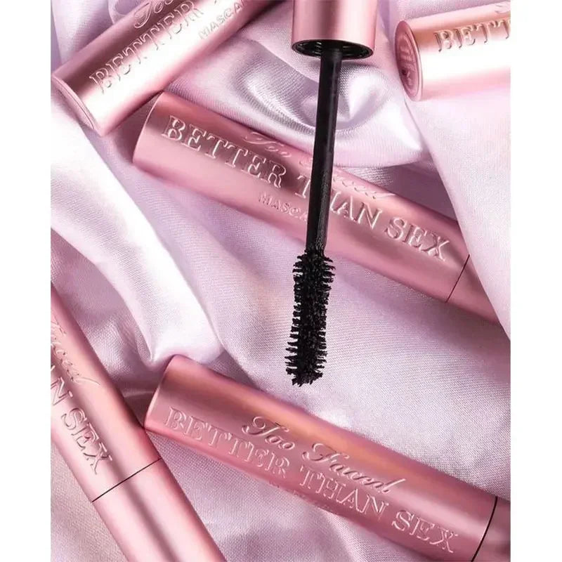Better Than Sex Mascara make up Big Eyes Nourish Waterproof Sweatproof Bushy Long Volume Pink Aluminum Smooth Makeup 8ml