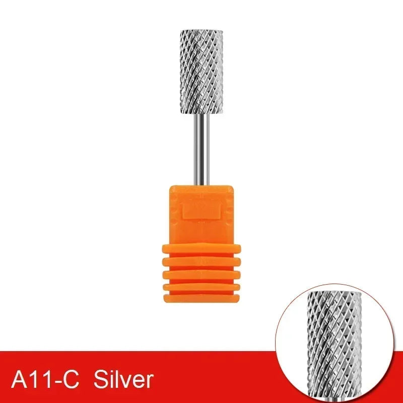 Milling Cutter Golden Carbide Nail Drill Bits For Electric Nail Drill Manicure Machine Pedicure Nail Files Accessories