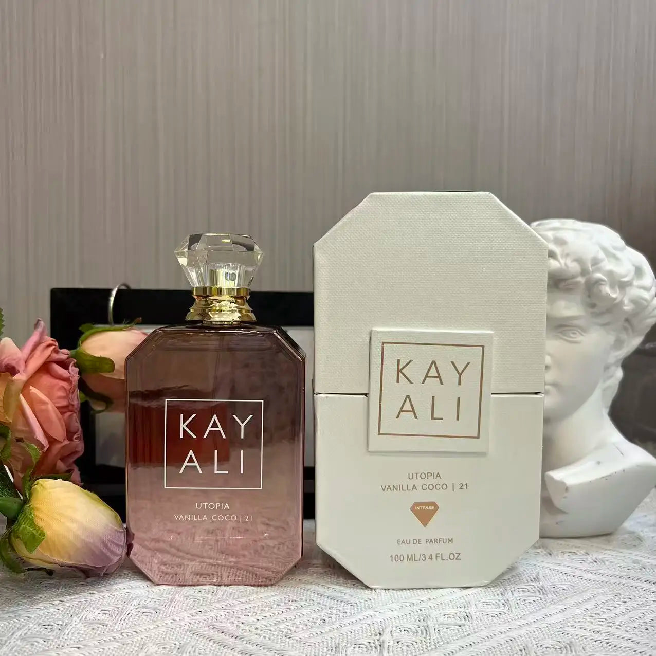 KAYALI 100ml Eau de Parfum 81 Yum Boujee Marshmallow and 28 Vanilla Premium Original Arabic Perfume for Men and Women