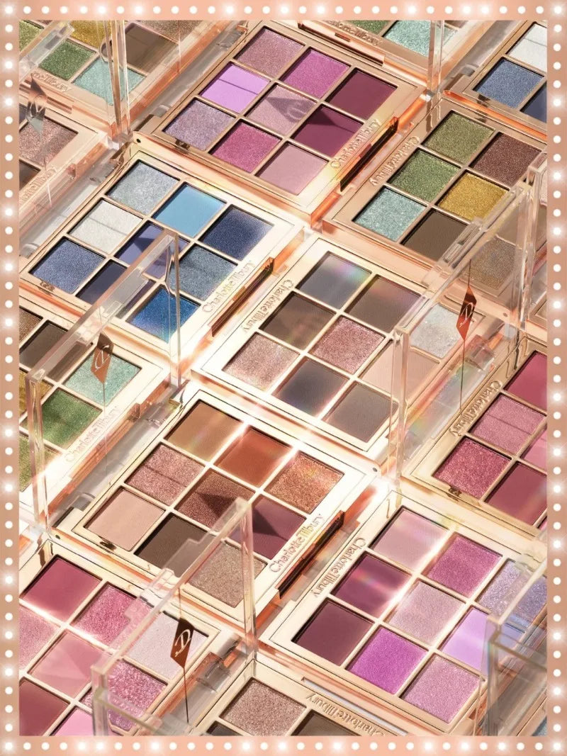 Charlotte Tilbury Aesthetic Scenery Eye Shadow Starlight Pink Soft Light Bicolor Disc Two Color Love Treasure Box Powder Blusher