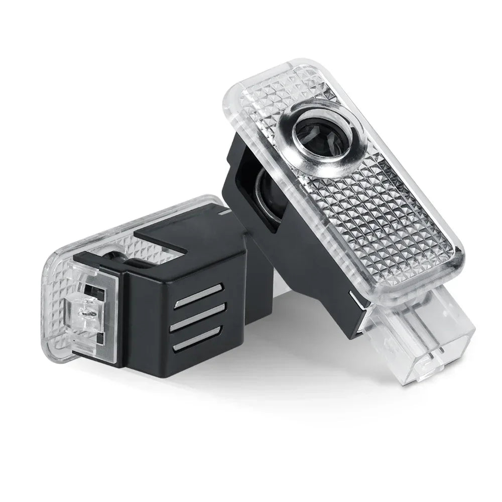 Led Car Door logo Welcome Light For Audi A4 B5 B6 B7 B8 B9 A1 A3 8V 8P 8L A6 C5 C6 C7 A5 A7 A8 Q3 Q5 Q7 TT S3 S6 Sline Quattro