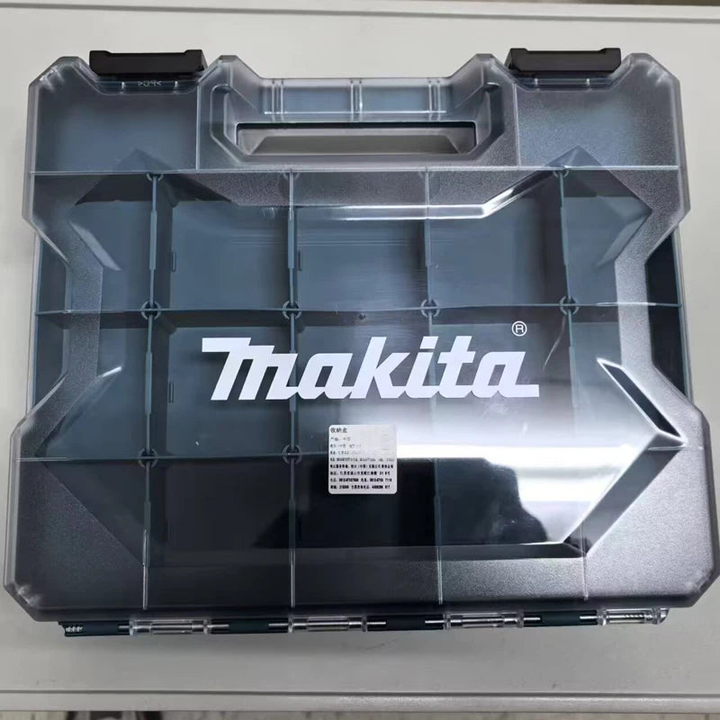 Makita E-26870 Double Sided Organiser Case 320MM PVC Plastic Transparent Sturdy Durable Convenient Storing Small Items ToolBox