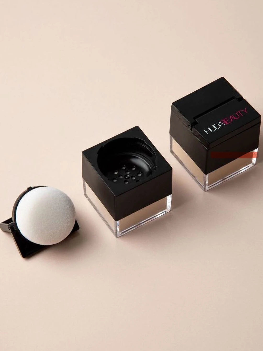 Huda Beauty Loose Powder Baked Setting Long Lasting Control Oil Formal Makeup Powder Face Matte Waterproof Brightening Concealer