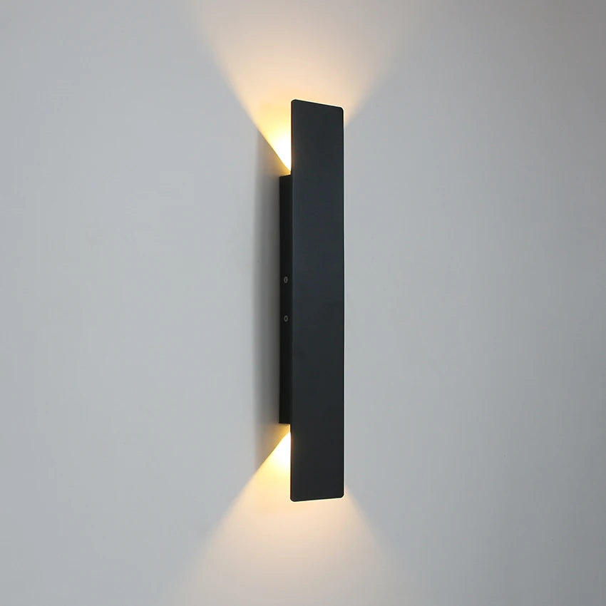 Modern Led Waterproof Outdoor Up Down Wall Lamp  Aluminum 18w LED Wall Light Indoor Decorated Wall Sconce