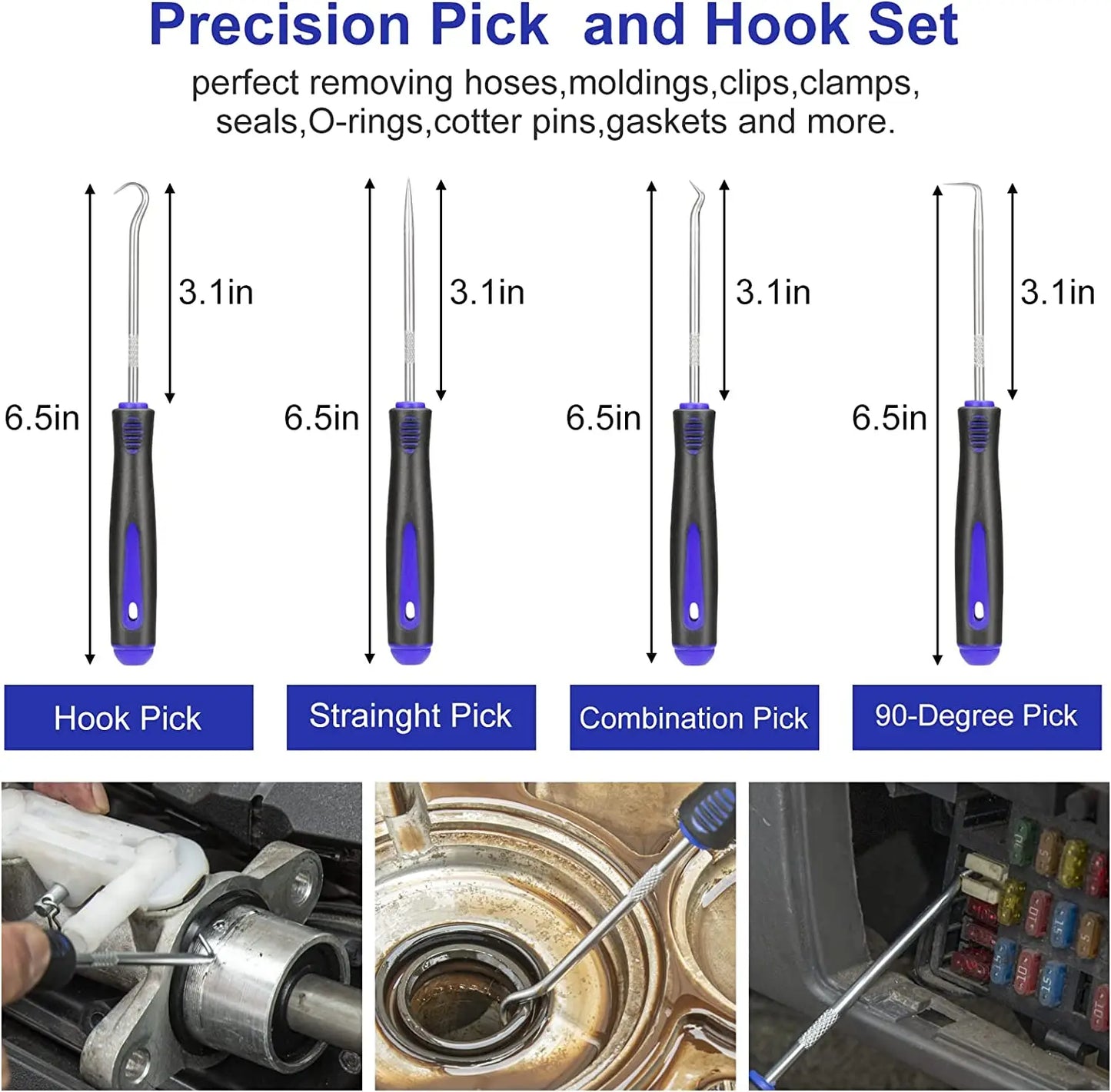 43pcs Hand Tool Set Pry Disassembly Tool Interior Door Clip Panel Trim Dashboard Removal Tool Kit Auto Car Opening Repair Tool