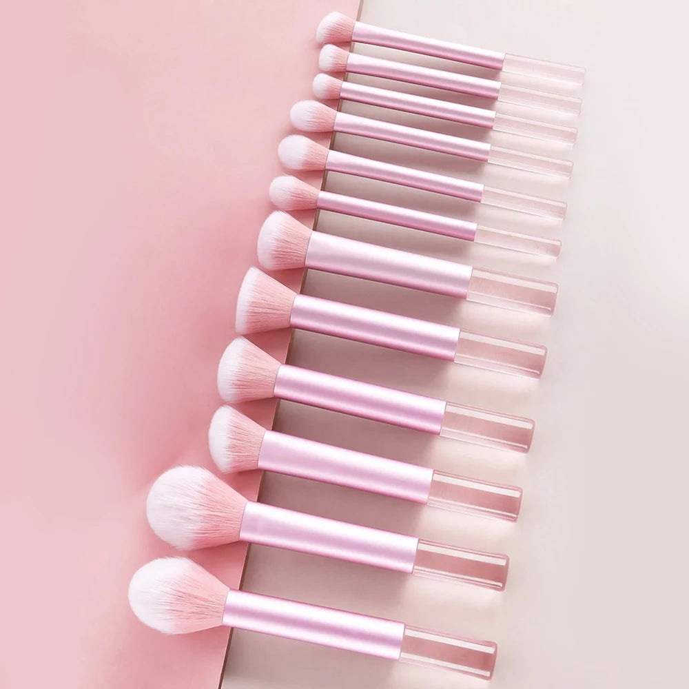 Makeup Brushes and Sponges Set, Pink Makeup Puff, Beauty Egg, Headband, Wristband Remover Kit, Makeup Tool, Gift 20-32pcs