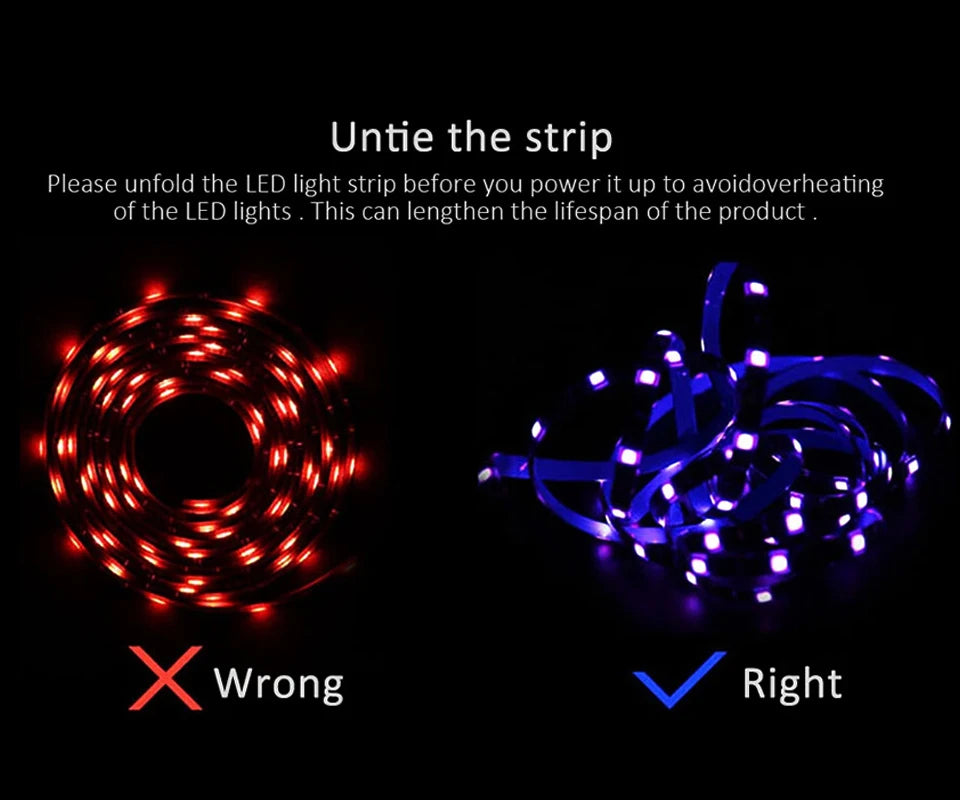 Wifi Led Strip Lights 220v 5050 Bluetooth Led Tape Light Strip Music Sync Led Lighting Strips Adhesive Smart Led Strip 12v Rgb