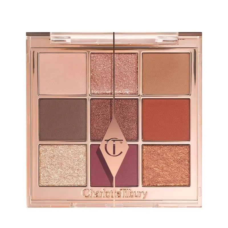 Charlotte Tilbury Aesthetic Scenery Eye Shadow Starlight Pink Soft Light Bicolor Disc Two Color Love Treasure Box Powder Blusher