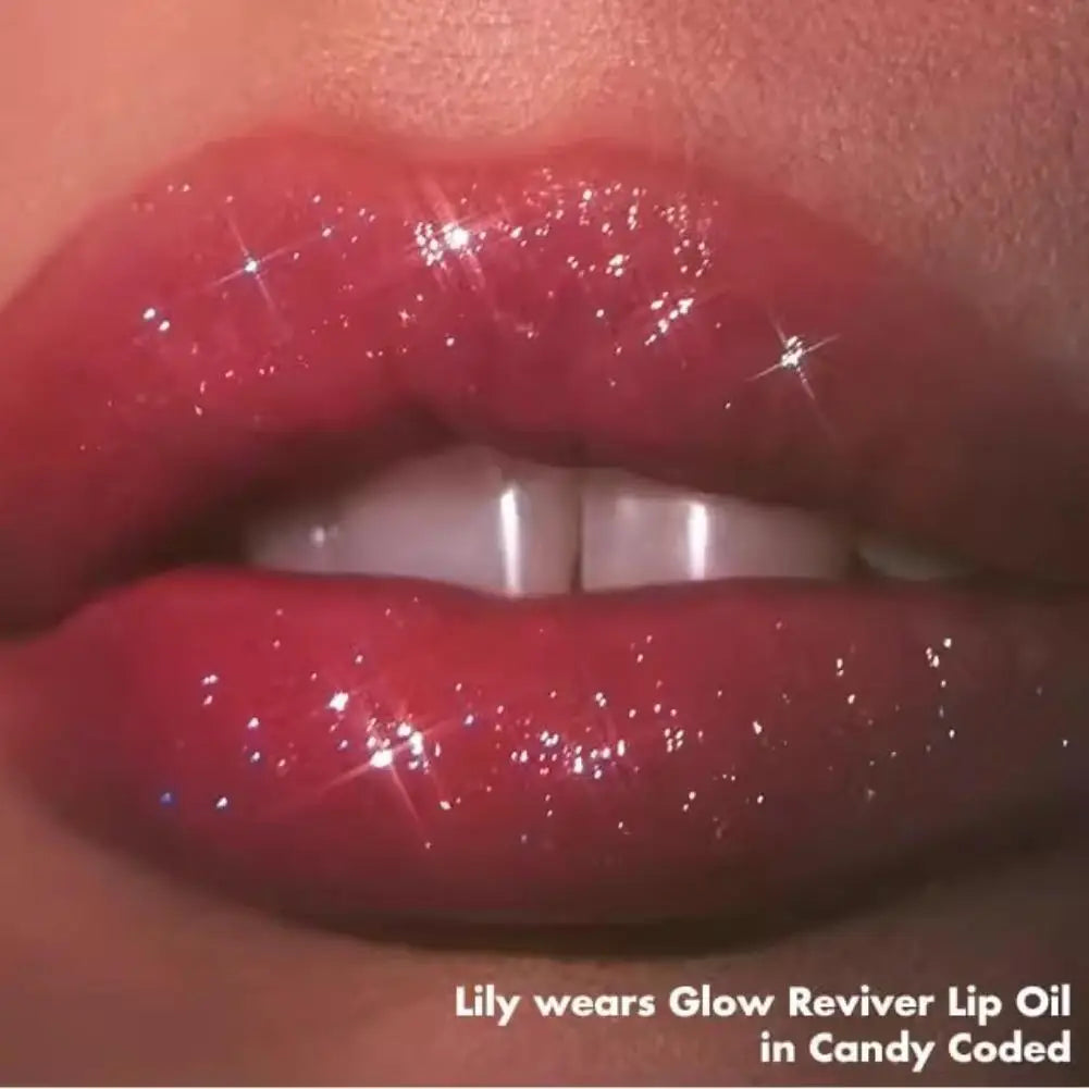 Lip Gloss Shiny Crystal - Long-Lasting Lustrous Lip Color Hydrating Non-Sticky Gluten-Free Beauty Cosmetic for Daily Makeup Look