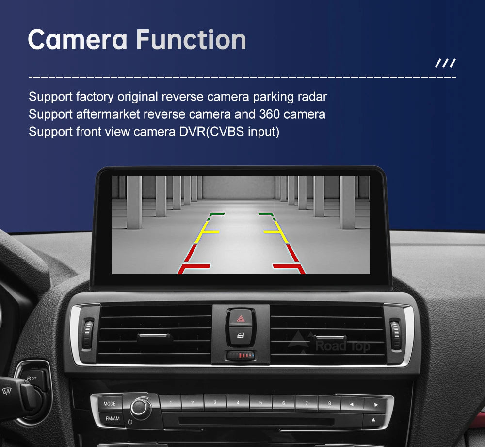 Wireless Carplay Multimedia Screen For BMW 1 2 Series F20 F21 F22 F23 F45 F46 Support Carplay Android Auto Car Radio Player