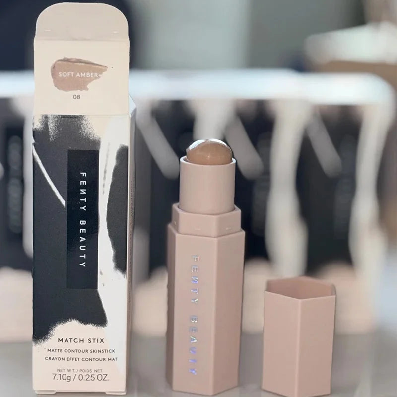 Fenty Beauty Contouring Stick Foundation Makeup Can Naturally The Face Make It Look Smaller Moisturizing Texture Silky Smooth