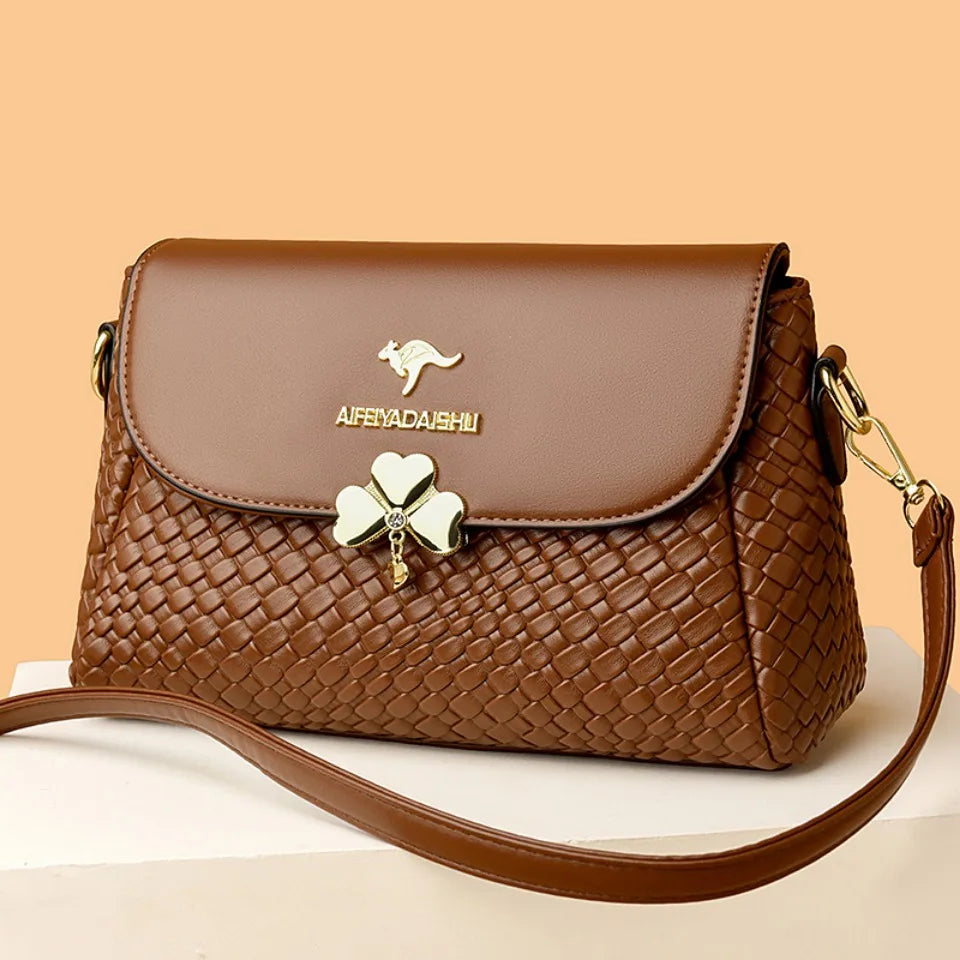 Luxury Handbags Women Bags Designer Crossbody Bags for Women 2025 High Quality Soft Knitting Leather bags Shoulder Bag Sac New