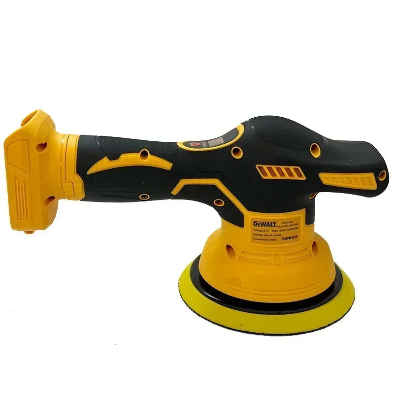 Dewalt 8 Gears Digital Display Cordless Car Polisher Electric Polisher Auto Car Waxing Polishing Machine For Dewalt 20V Battery