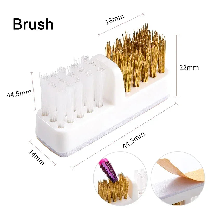 Milling Cutter Golden Carbide Nail Drill Bits For Electric Nail Drill Manicure Machine Pedicure Nail Files Accessories