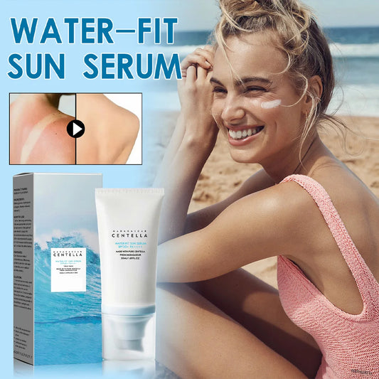 New SPF50+ Sunscreen Korean Face Body Waterproof 50ML Anti UV Moisturizing Facial Sunblock for Women Men Outdoor Sports Travel