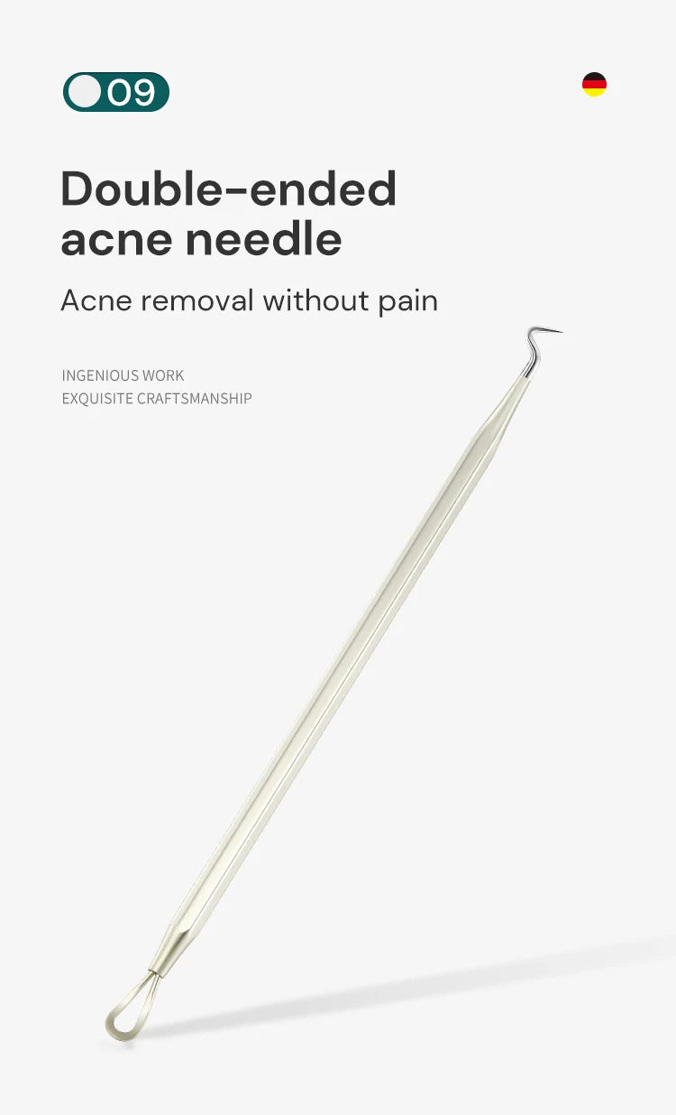 MR.GREEN Manicure Set 12 In 1 Full Function Kit Professional Stainless Steel Pedicure Sets With Leather Portable Case Idea Gift