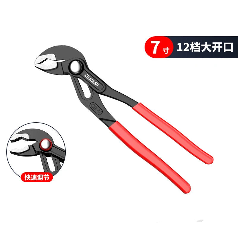 New Design 5inch Mini Adjustable Stenciled Crescent Wrench Small Pipe Pliers Multi Functional Shifting Spanner Pump Clamp