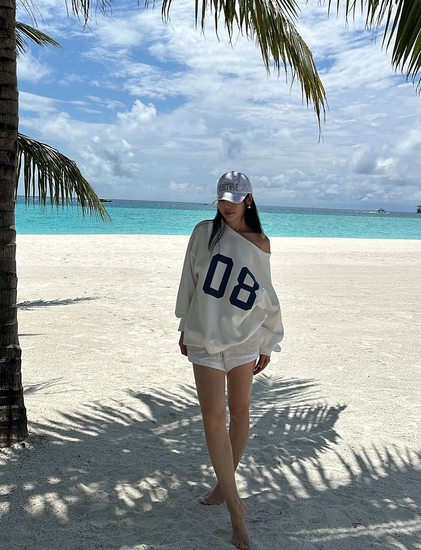 Tawaaiw American Retro Y2k Graphic Hoodie Long Sleeve Off Shoulder Korean Fashion Loose Harajuku Women's Sweatshirts Autumn Tops