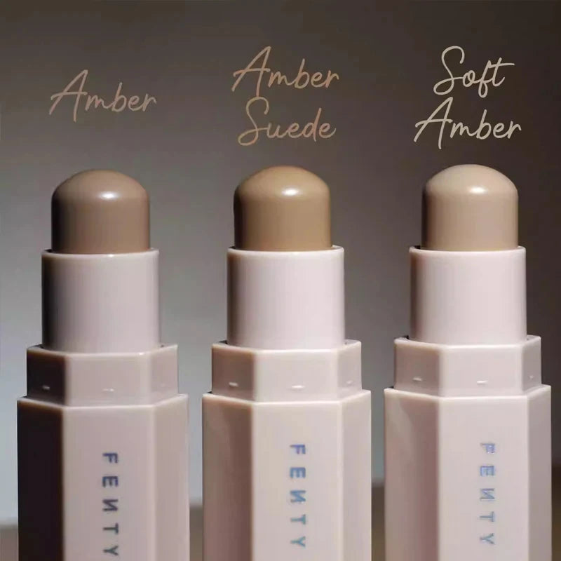 Fenty Beauty Contouring Stick Foundation Makeup Can Naturally The Face Make It Look Smaller Moisturizing Texture Silky Smooth