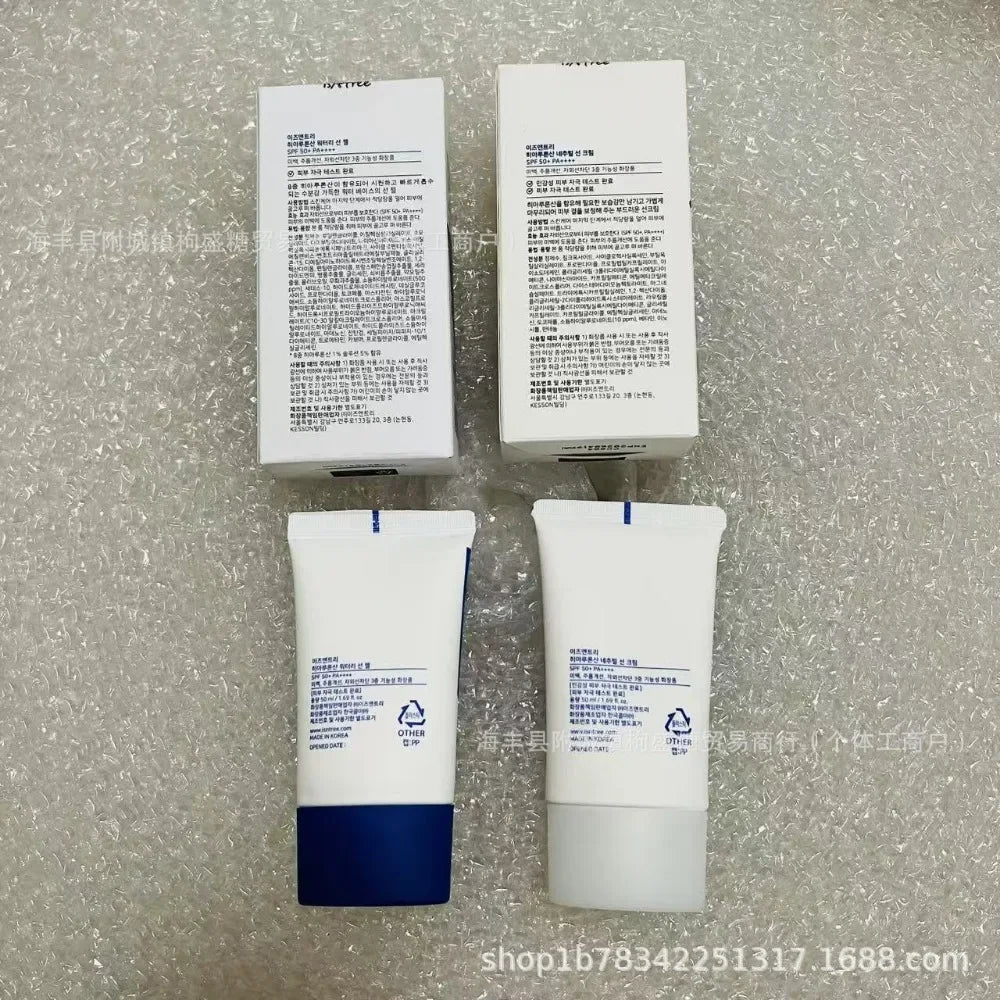 Isntree Hyaluronic Acid Natural Leaf Sunscreen Hyaluronic Acid Refreshing UV-proof No Traces