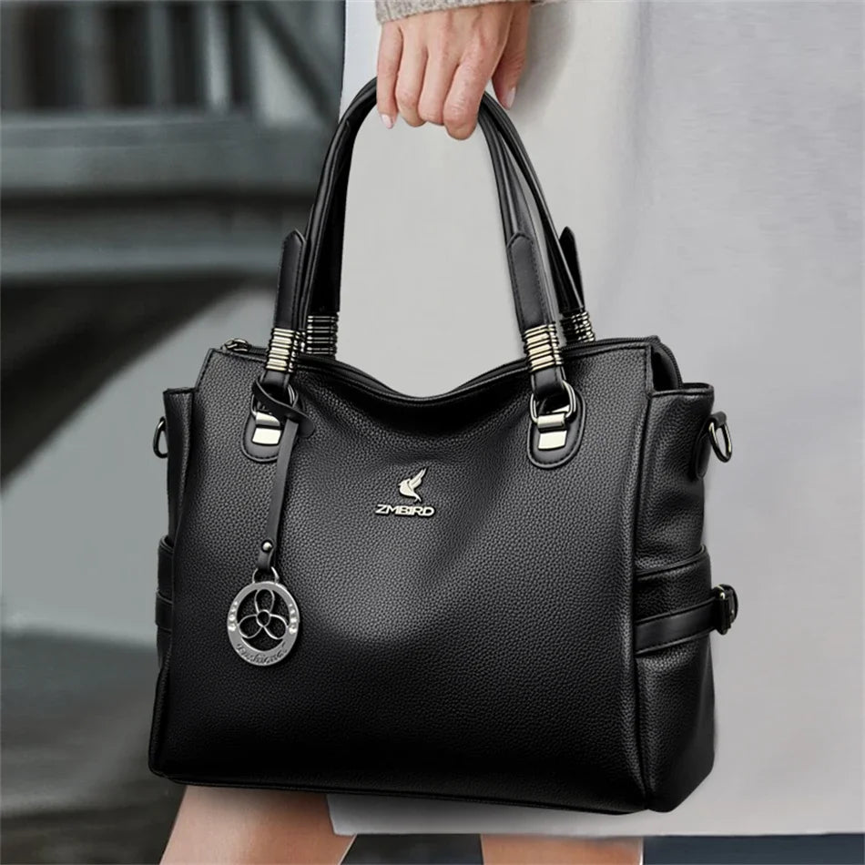 Genuine Luxury Handbags Women Bags Designer HIgh Quality Leather Large Crossbody Bags for Women 2024 Shoulder Bag Sac A Main